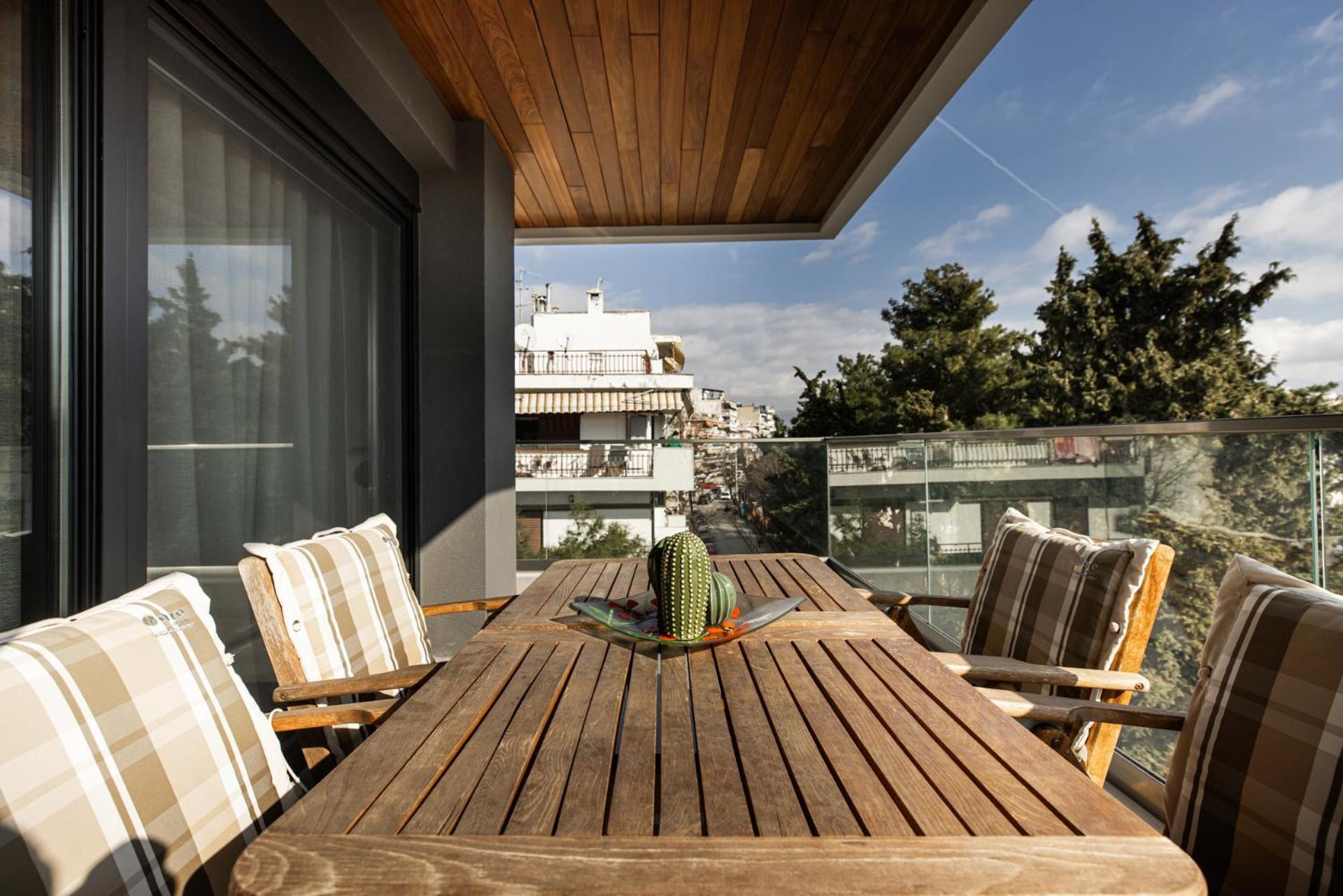 Cozy Apartment In Kalamaria, Saloniki Zewnętrze zdjęcie