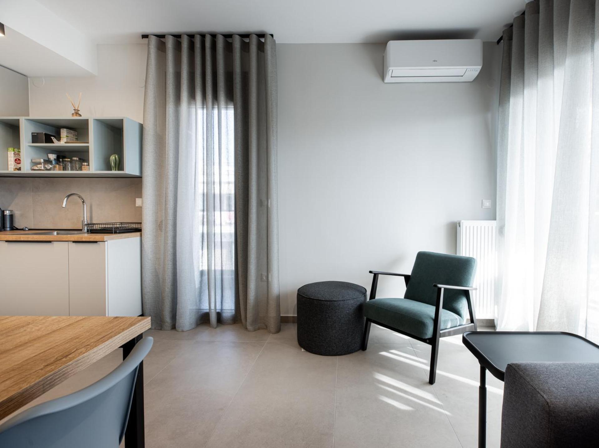 Cozy Apartment In Kalamaria, Saloniki Zewnętrze zdjęcie